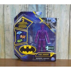 h Batman Joker 1st Edition 3.75" Action Figure "Super Rare" DC Spin Master 2021
